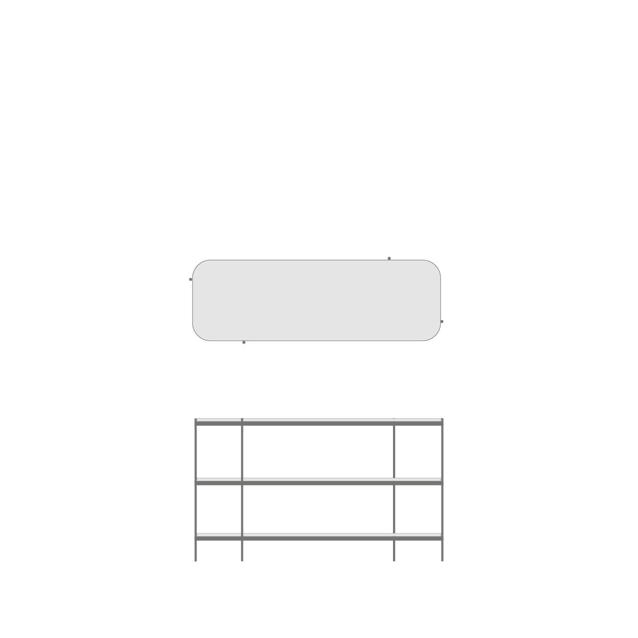 CONSOLE 165x42x95